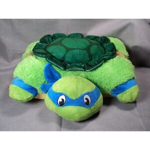 TMNT Leonardo Pillow Pet 16" Plush Stuffed Animal Nickelodeon Ninja Turtles Leo